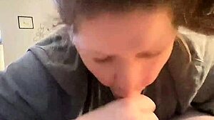 Does This Redhead's Deep Throat Impress?