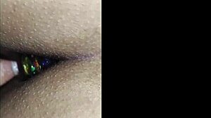 OMG, playing with my toy for the first time in anal was wild in the bedroom!