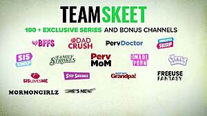 Independence Day XXX Parody with Latina Threesome