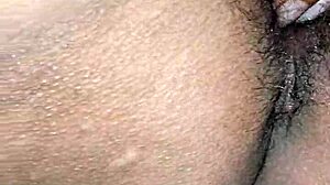 Very Hot Hairy Desi Bhabhi Inserts Dildo Moaning