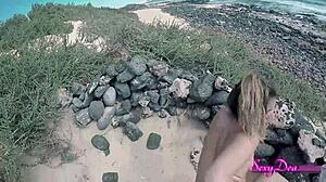 Dive Into Desire Beach Doggystyle Fucking