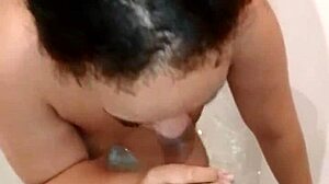 latina teen chubby sucks dick deliciously, lets me fuck doggystyle ass pussy.