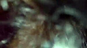 Young white girl has a quick encounter with her friend's large partner