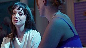 Breadcrumbs Episode 3 Siri Dahl Lexi Luna Scissoring and Kissing