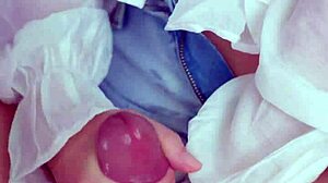 Tease with my hands on hairy pussy before insertion