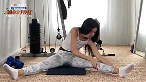 Did you see that double penetration into her tight pussy after workout?