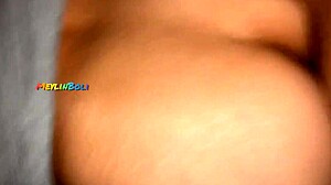 Homemade encounter: I find my cuñada resting, she mistakes me for her boyfriend. I finish inside as she yells, 