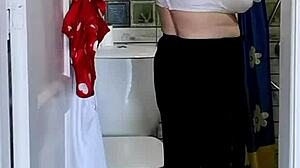 Granny MariaOld’s Day of Toilet Peeping and Evening Jerk Off Instructions