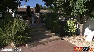 Teena Dolly's public fuck with cumshot