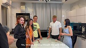 Bingo The Sly Guys Got The Girls To Have Sex With Wet Pussies