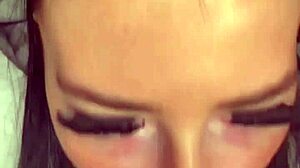 Horny British Student Squirts in POV Solo Masturbation