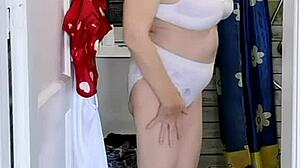 Granny MariaOld’s Day of Toilet Peeping and Evening Jerk Off Instructions