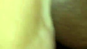 Young white girl has a quick encounter with her friend's large partner