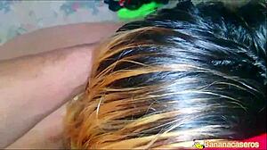 Colombian Teen's Christmas Fuck