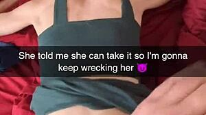 Real Cheating Neighbor Bangs on Snapchat - Richelle Rose Exposed