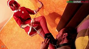 Christmas Foot Domination Nightmare