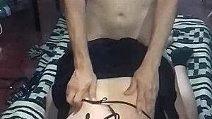 Police woman fucks stranger after party!