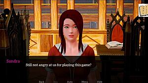 My teen with big tits plays erotic game, homemade amateurs in redhead family fun.