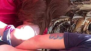 Horny slut on all fours for me, ass damaged, little whore sex toy