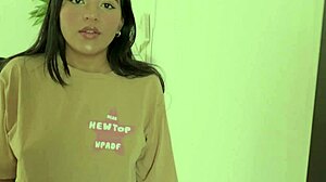 Latina cheats with neighbor for creampie