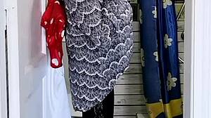 Granny MariaOld’s Day of Toilet Peeping and Evening Jerk Off Instructions