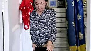 Granny MariaOld’s Day of Toilet Peeping and Evening Jerk Off Instructions