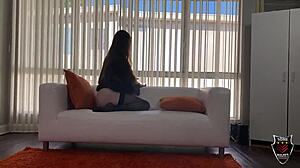 Hazel moore waits for monster cock deepthroat.