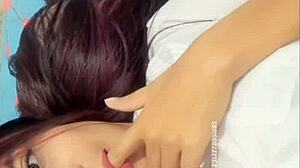 After a steamy massage, brunette craves raw pounding