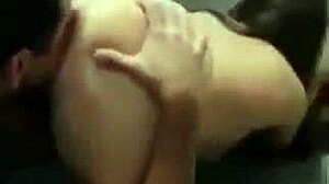 Perfect blonde gives her pink pussy in front of husband