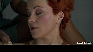 Lucy Lawless Katrina Law In Spartacus 2010-2013