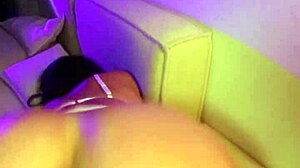 Step Sister's Boyfriend Bent Over For Intense Ass Fucking