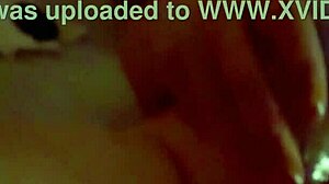 Watch the hot wife masturbate with dildo as girlfriend films