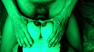 fucked huge tits on cute real doll with monster cock in wild session.