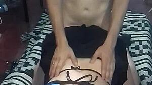 Police woman fucks stranger after party!