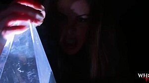 i submit to hardcore threesome with police officer and masked guy