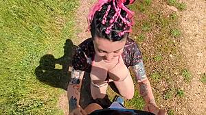 I Banged a Stranger in the Field With Big Tits