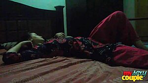 Bhabhi in salwar suit fucked on bed wid audio new