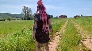 I Banged a Stranger in the Field With Big Tits