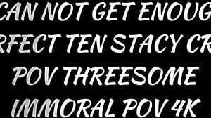 Wow! Stacy Cruz Handles Double Creampie From Charlie's Ten-Inchers!