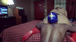 Ebony Hookup in Hotel Goes Wild with Hidden Face and Freaky Fetish