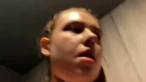 Training and Fucking Teen Pussy in Gym with Big Tits!