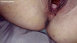 Creampie After Wet Pussy Fingering And Masturbation