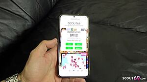 German scout fucks blonde teen alexa swizz with big clit in casting interview.