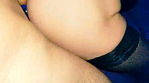 in the bedroom, this wife dares to experiment with anal play