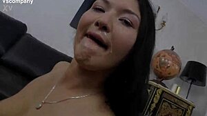 Hot Asian Girl Get BIG COCK In ASS