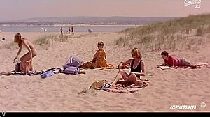 Clotilde Courau and Charlotte Rampling in Sexy Scene