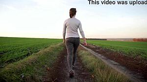 Worship that milf's ass in tight leggings