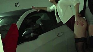 Amateur Babe Fucked Outdoors In Doggystyle! Wet And Teasing With Big Cock!