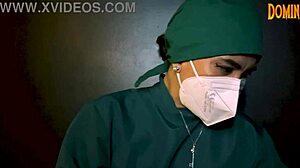 Latex Gloves Fetish With Dominant Touch