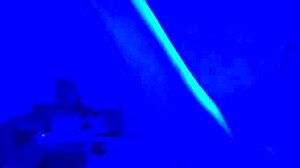 Blacklight fetish video